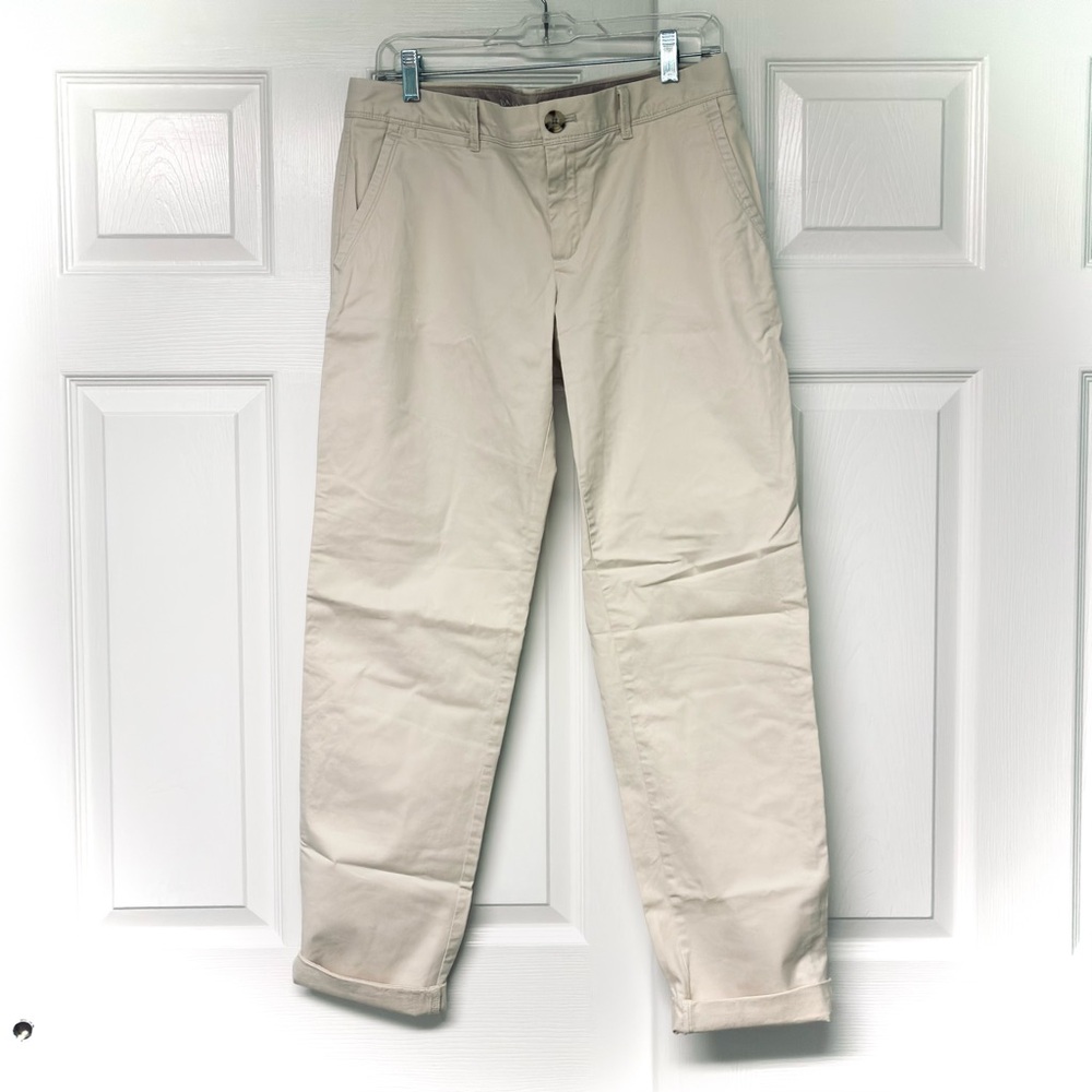 NWT City Chino Roll Cuff, Banana Republic, color Stone, Size 6L - Picture 4 of 16